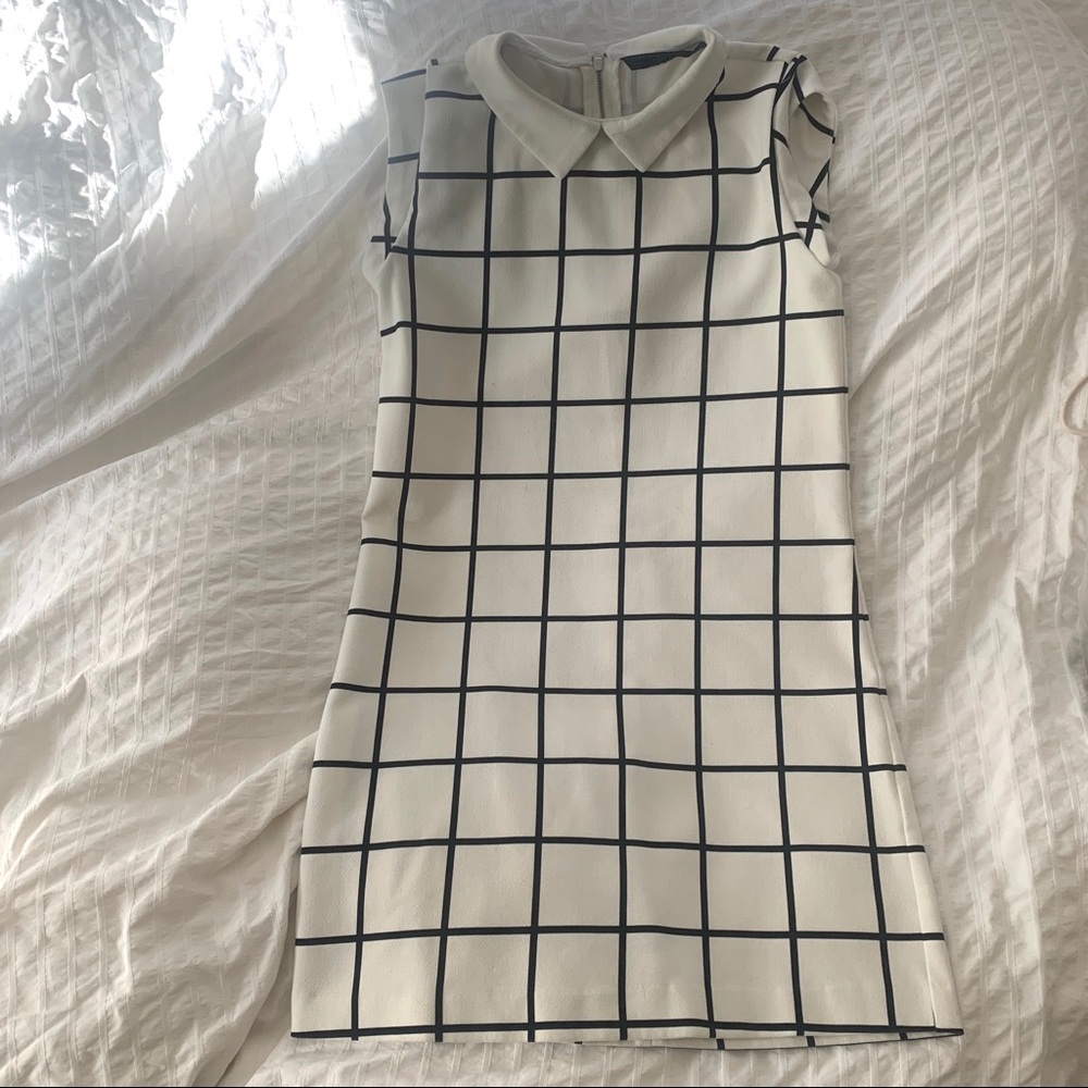 ZARA Checkered dress